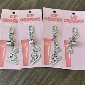 Target Lip Gloss Charms studio artifact Lip Charm Keychain Accessory